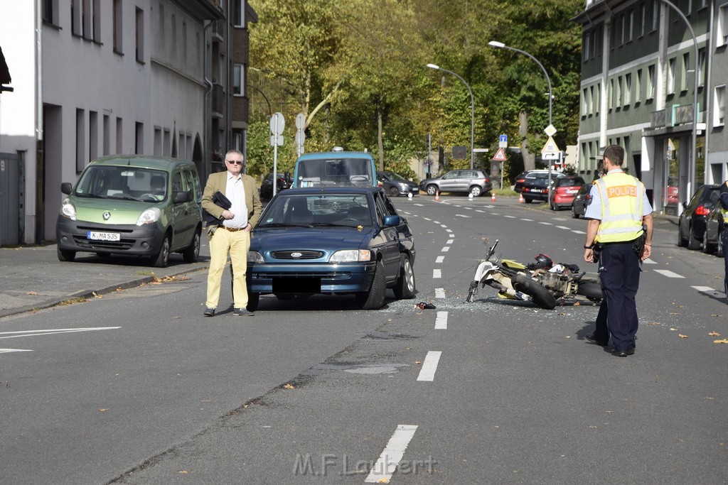 VU Krad PKW Koeln Duennwald Berlinerstr P045.JPG - Miklos Laubert